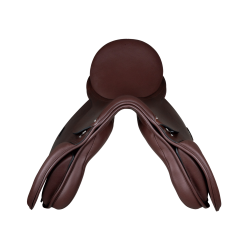 Sela mista Waldhausen couro Comfort Castanho