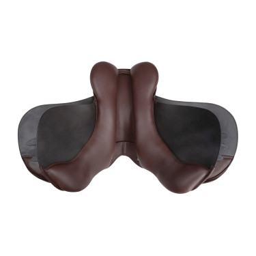 Sela mista Waldhausen couro Comfort Castanho