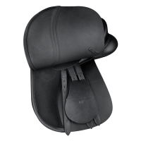 Sela mista Waldhausen Premium couro Preto Sela mista Waldhausen Premium couro Preto