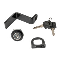 Fechadura cilíndrica Waldhausen baú rolante 1500301 Cinzento