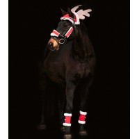 Conjunto de Natal Waldhausen cavalo Vermelho Conjunto de Natal Waldhausen cavalo Vermelho