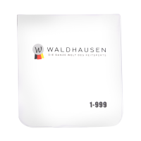 Conjunto de números ovais Waldhausen com elásticos Branco Conjunto de números ovais Waldhausen com elásticos Branco