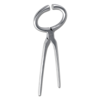 Tricoise Waldhausen para examinar os cascos Cinzento