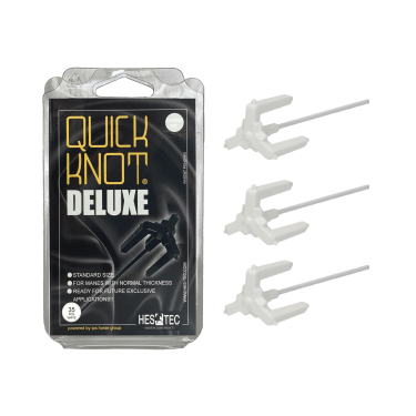 Acessório de trança Hes-Tec Quick Knot Deluxe padrão Branco