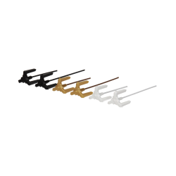 Acessório de trança Hes-Tec Quick Knot Deluxe padrão Branco