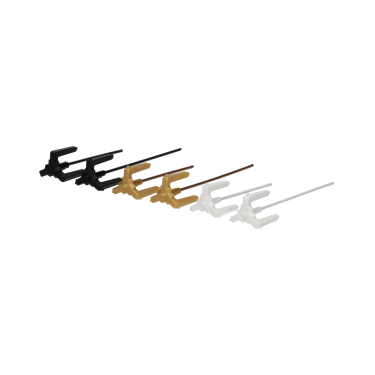 Acessório de trança Hes-Tec Quick Knot Deluxe padrão Branco