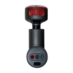 Aparelho de massagem Waldhausen Health + Care Pro Quente & Frio Preto / cinza Cinzento