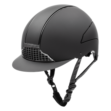 Capacete Swing H24 cromo Preto fosco