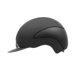 Capacete Swing H24 cromo Preto fosco