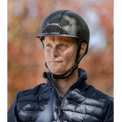 Capacete Swing H24 cromo Preto fosco