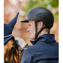 Capacete Swing H24 cromo Preto fosco