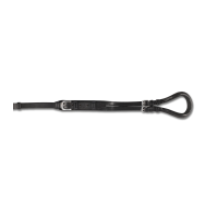 Correia de cauda Star couro Preto