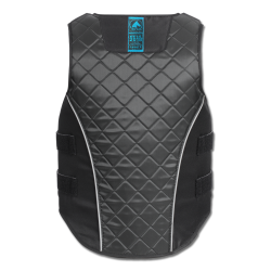 Colete de proteção Swing P19 fecho de correr adulto Preto / cinza Cinzento Colete de proteção Swing P19 fecho de correr adulto Preto / cinza Cinzento