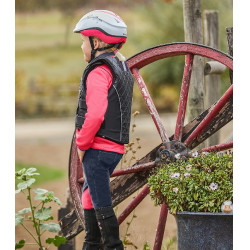 Colete de proteção Swing P19 fecho de correr adulto Preto / cinza Cinzento Colete de proteção Swing P19 fecho de correr adulto Preto / cinza Cinzento