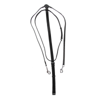 Martingal ajustável para rédeas Star Preto