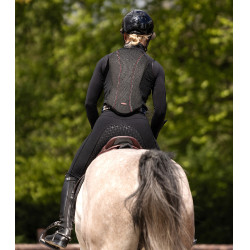 Protetor de costas Swing P06 flexível adulto Preto Protetor de costas Swing P06 flexível adulto Preto