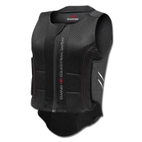 Proteção dorsal Swing P07 flexível infantil Preto