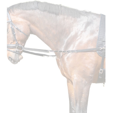 Rendas fixas em nylon Star Preto