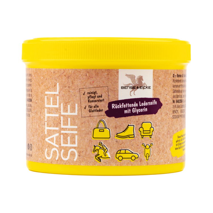 Sabão para couro Bense & eicke com esponja