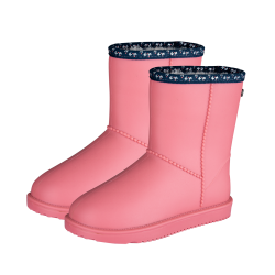 Botins ELT Rainless Rosa vermelha / coração da sorte Botins ELT Rainless Rosa vermelha / coração da sorte