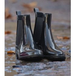 Botins jodhpur ELT Shiny Preto Botins jodhpur ELT Shiny Preto