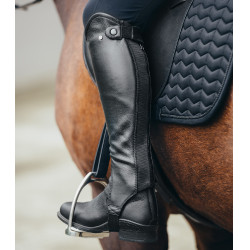Chaps de couro ELT Classic Preto
