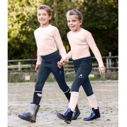 Meias de equitação ELT Glitter infantil Meias de equitação ELT Glitter infantil