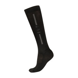 Meias de equitação unissexo ELT merino Preto Meias de equitação unissexo ELT merino Preto