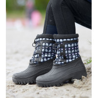 Botas térmicas ELT Lucky Snowfall criança Azul noturno / coração da sorte Botas térmicas ELT Lucky Snowfall criança Azul noturno / coração da sorte