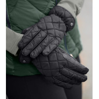 Luvas de equitação ELT Diamond inverno Preto Luvas de equitação ELT Diamond inverno Preto