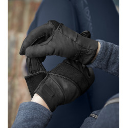 Luvas de equitação ELT Magnetize inverno Preto Luvas de equitação ELT Magnetize inverno Preto