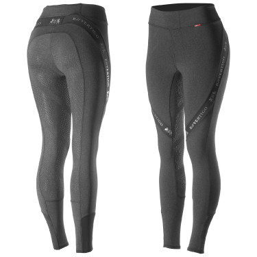 Calça colante B Vertigo Jenny com fundo de camurça feminino Calça colante B Vertigo Jenny com fundo de camurça feminino