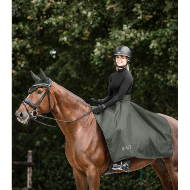 Saia de equitação térmica ELT Lotta Verde-oliva escuro Kaki