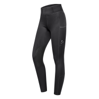 Legging de equitação ELT Ella com grip nos joelhos Preto