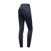 Legging de equitação ELT Ella com grip nos joelhos Azul noturno