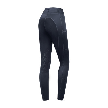 Legging de equitação ELT Ella com grip nos joelhos Azul noturno