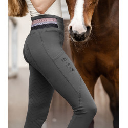 Legging de equitação ELT Nala Asfalto Cinzento