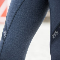 Calça colante B Vertigo Jenny com fundo de camurça feminino Preto