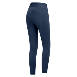 Legging de equitação ELT Pia Azul denim