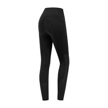 Legging de equitação ELT cintura alta Hanna mesh Preto