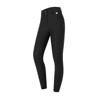 Calça de equitação ELT Performance Odelette silicone Preto