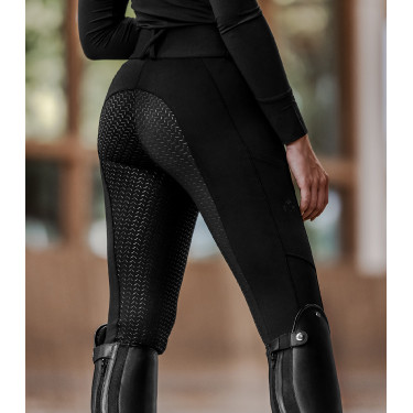 Calça de equitação ELT cintura alta Essential silicone Calça de equitação ELT cintura alta Essential silicone