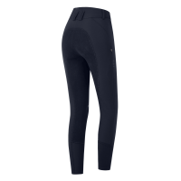 Calça de equitação ELT cintura alta Oktavia Curved Azul profundo