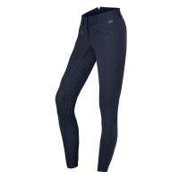 Calça de equitação ELT cintura alta silicone Hella Preto
