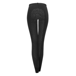 Calça de equitação térmica ELT Fun Sport silicone Preto