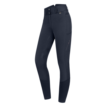 Calça de equitação térmica ELT Mina Azul profundo