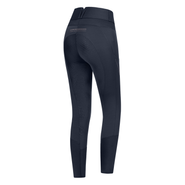 Calça de equitação térmica ELT Mina Azul profundo