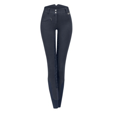 Calça de equitação térmica ELT cintura alta Fun Sport silicone Calça de equitação térmica ELT cintura alta Fun Sport silicone