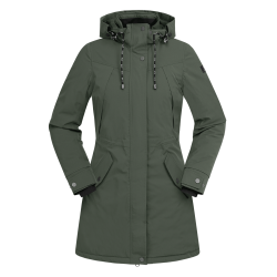 Parka de equitação ELT inverno Performance Ontario Verde-oliva escuro Kaki