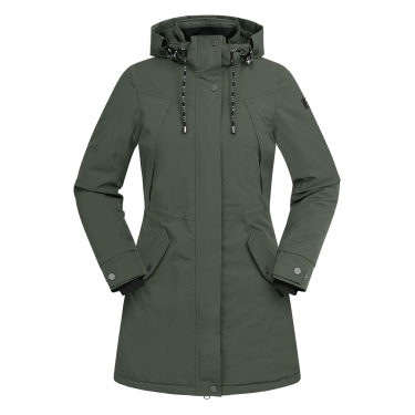 Parka de equitação ELT inverno Performance Ontario Verde-oliva escuro Kaki
